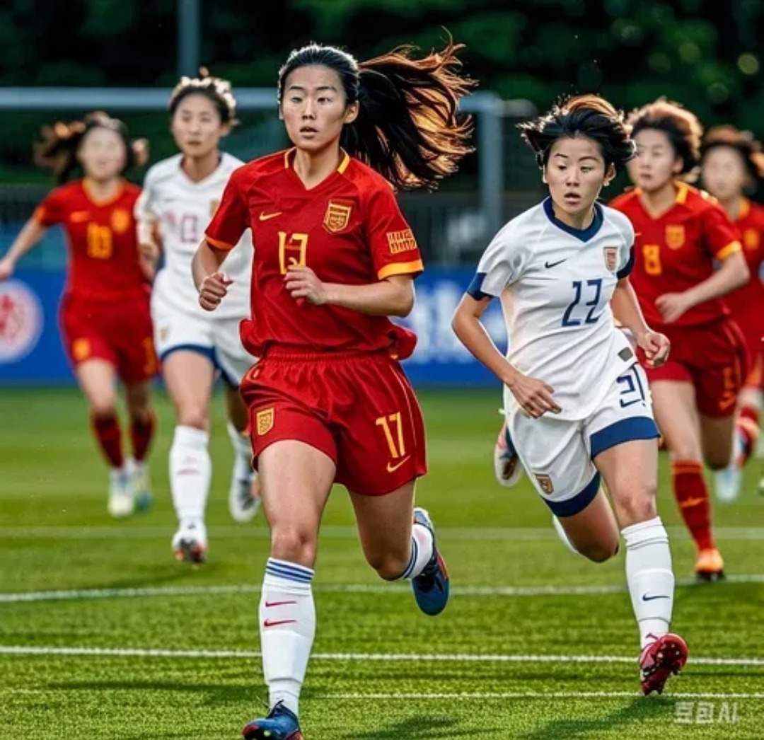 国际足球赛场上中国女队表现出色