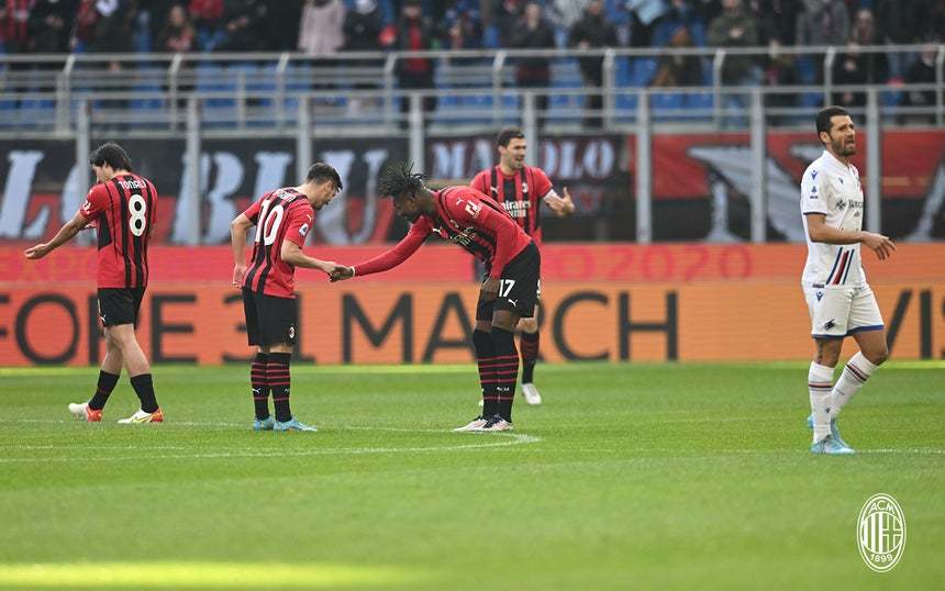 关于AC米兰豪胜桑普多利亚,继续领跑榜单的信息 关于AC米兰豪胜桑普多利亚,继续领跑榜单的信息